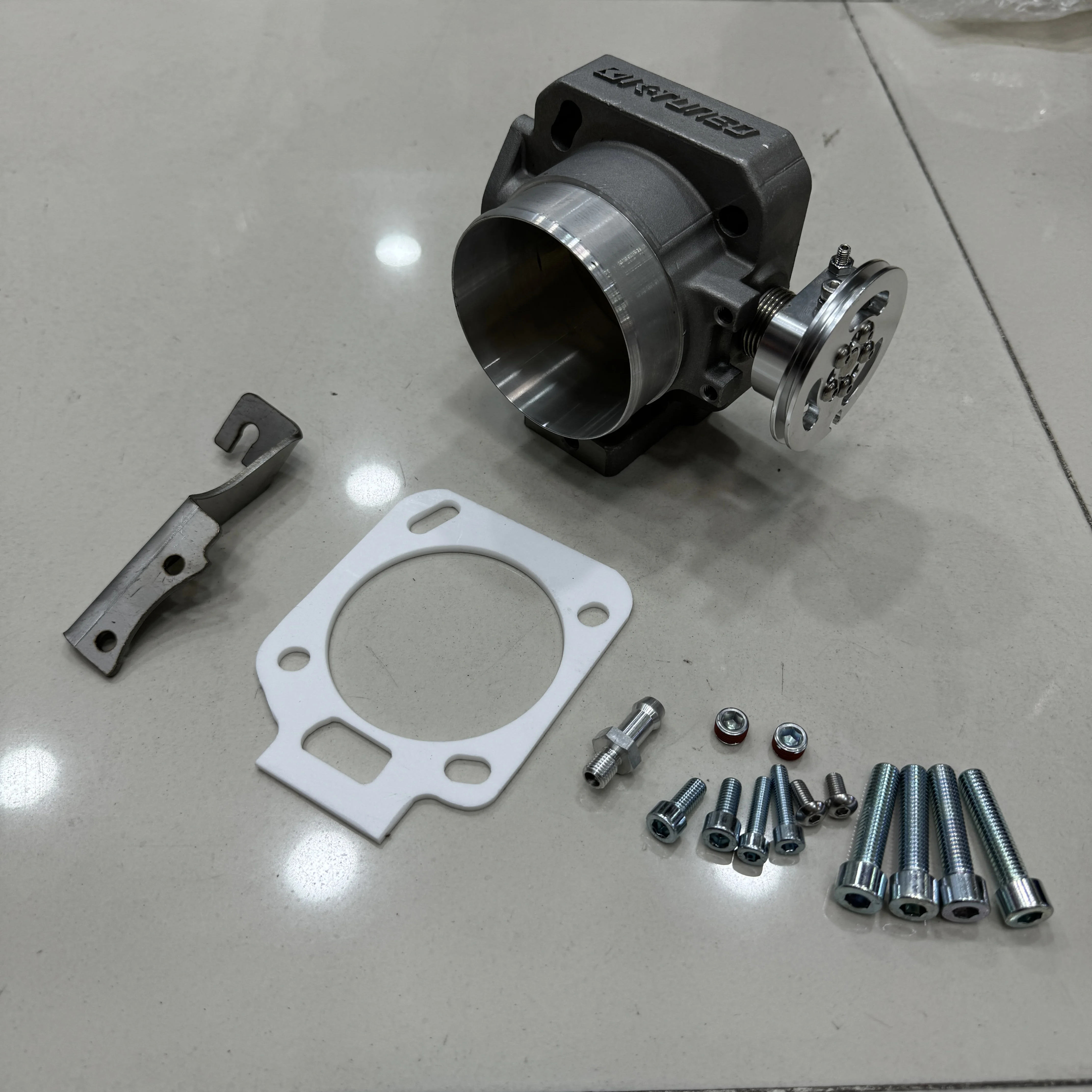K-Tuned - 72mm Cast Air Intake Manifold Throttle Body Dual PRB/RBC Bolt Pattern For Honda K-Series K20 K24 PRB/PRC/RBC/RRC
K-Tuned - 72mm Cast Air Intake Manifold Throttle Body Dual PRB/RBC Bolt Pattern For Honda K-Series K20 K24 PRB/PRC/RBC/RRC