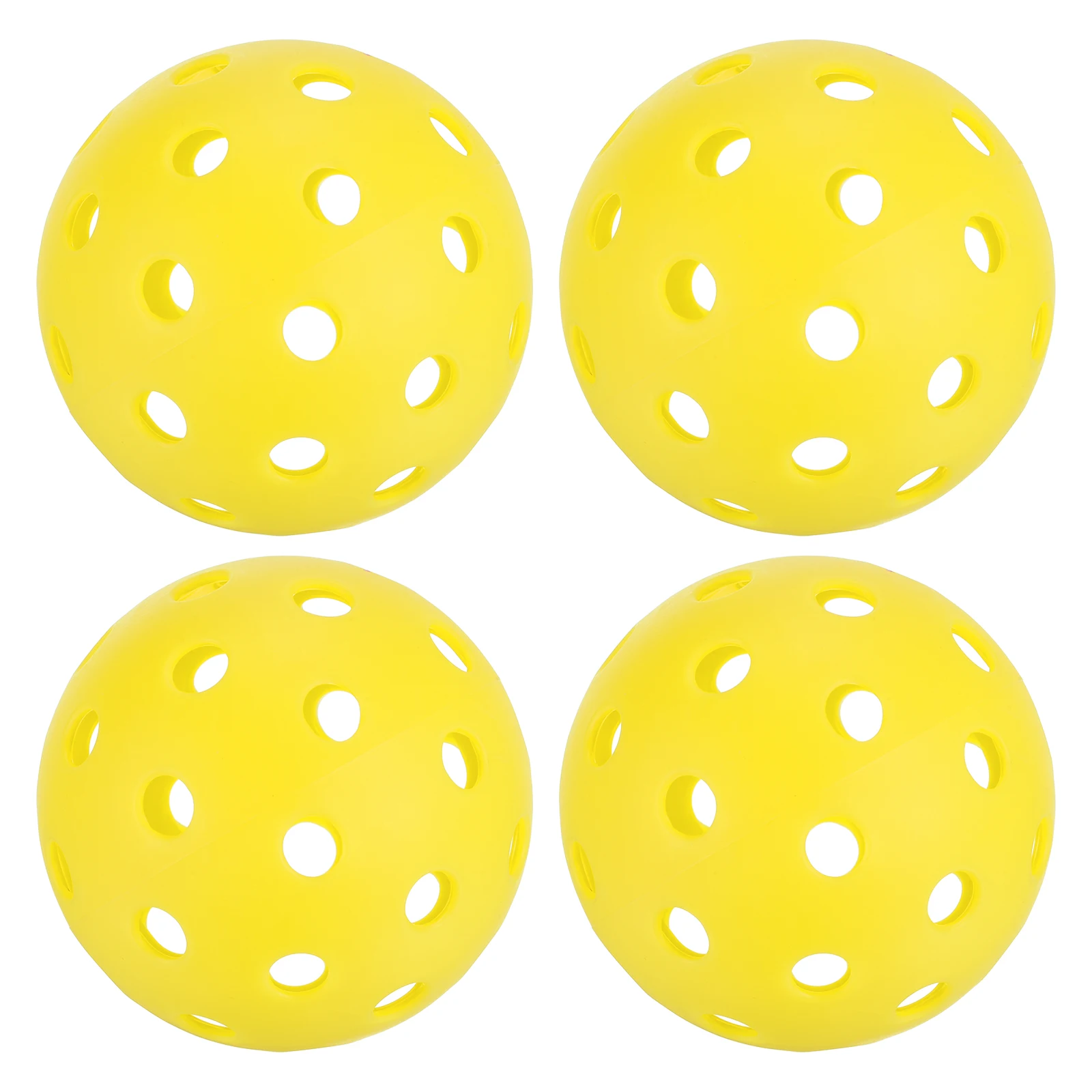 Мячи для пиклбола на открытом воздухе, 40 отверстий Pickleball, упаковка 4/6 мячей для пиклбола для любителей спорта в помещении и на открытом воздухе, желтые
Мячи для пиклбола на открытом воздухе, 40 отверстий Pickleball, упаковка 4/6 мячей для пиклбола для любителей спорта в помещении и на открытом воздухе, желтые