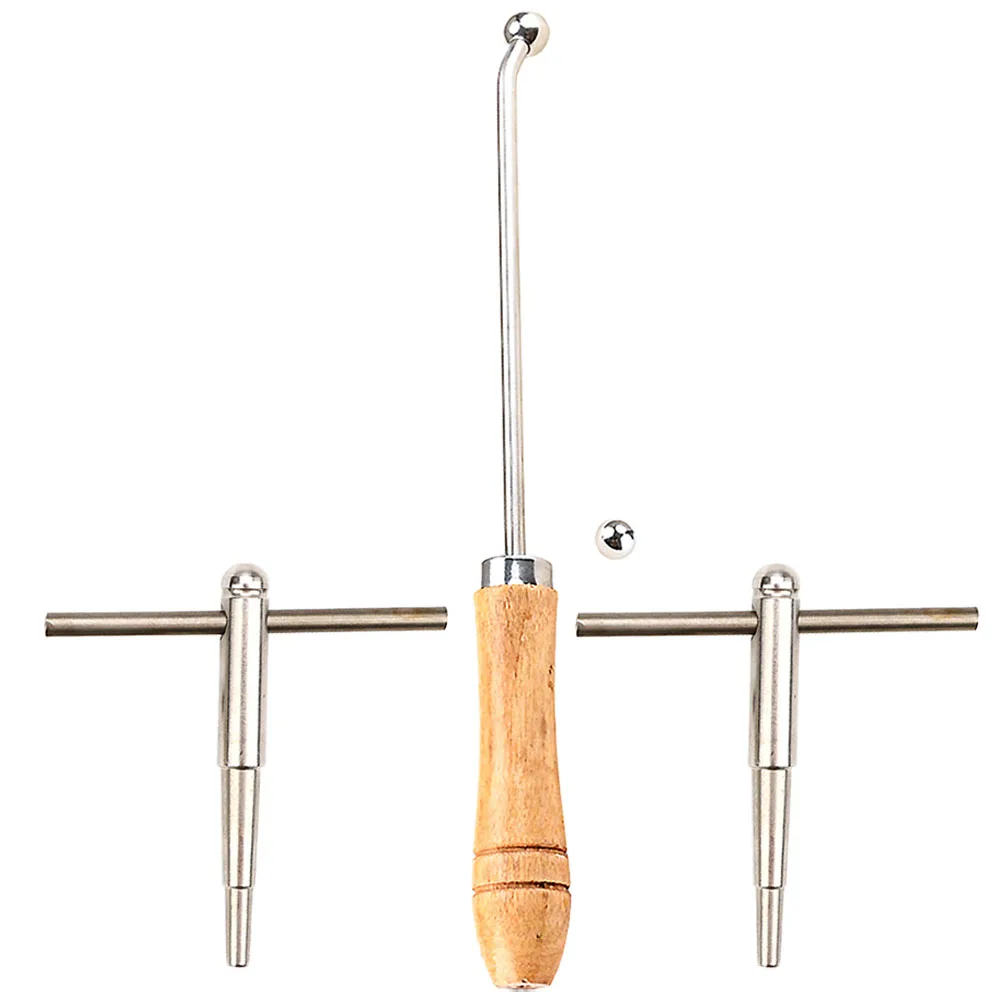 2pcs Repair Tool Set for Wind Instruments Trumpet Trombone French Horn Truing Dent Removal Maintenance Kit Wooden Handle Metal
2pcs Repair Tool Set for Wind Instruments Trumpet Trombone French Horn Truing Dent Removal Maintenance Kit Wooden Handle Metal