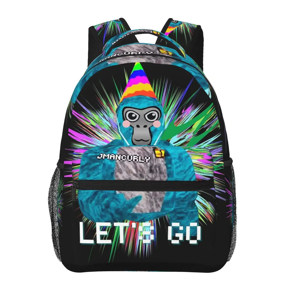 Jmancurly Gorilla Tag Backpacks Boys Girls Bookbag Children School Bags Cartoon Laptop Rucksack Shoulder Bag Large Capacity
Jmancurly Gorilla Tag Backpacks Boys Girls Bookbag Children School Bags Cartoon Laptop Rucksack Shoulder Bag Large Capacity