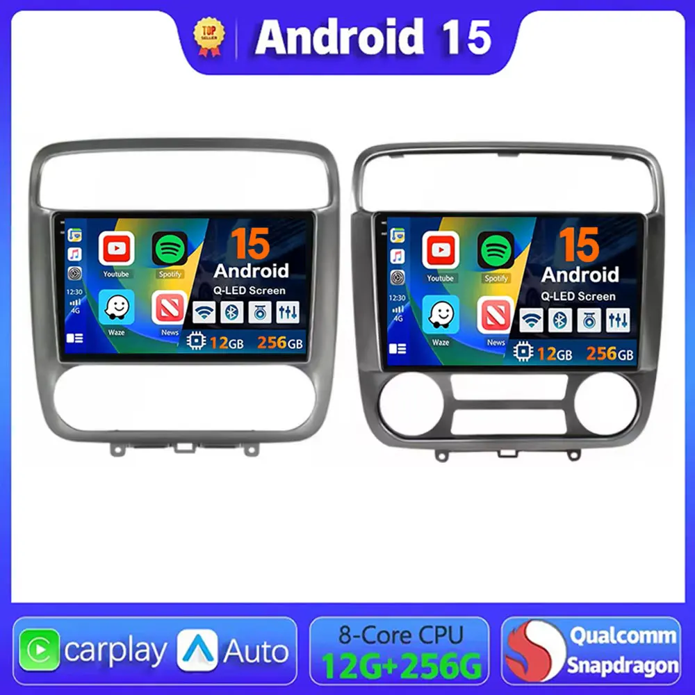 Android 15 For Honda Stream 2000 2001 2002 2003 2004 2005 2006 Car Radio Navigation Multimedia Player GPS WiFi+4G Carplay Auto
Android 15 For Honda Stream 2000 2001 2002 2003 2004 2005 2006 Car Radio Navigation Multimedia Player GPS WiFi+4G Carplay Auto