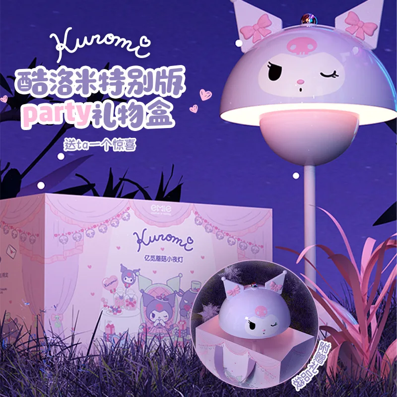 Anime Peripheral Sanrio Kuromi Mushroom Night Light Desktop Led Learning Night Light Bedroom Dormitory Desk Lamp For Girls Gifts
Anime Peripheral Sanrio Kuromi Mushroom Night Light Desktop Led Learning Night Light Bedroom Dormitory Desk Lamp For Girls Gifts