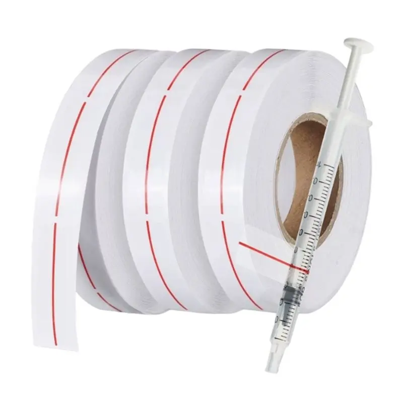 AT82-Bright Red Indicator Line 1.5" X 0.5" 3 Roll Syringe Line Stickers Clear Label Dosage Markings For Pharmacy Applications
AT82-Bright Red Indicator Line 1.5" X 0.5" 3 Roll Syringe Line Stickers Clear Label Dosage Markings For Pharmacy Applications