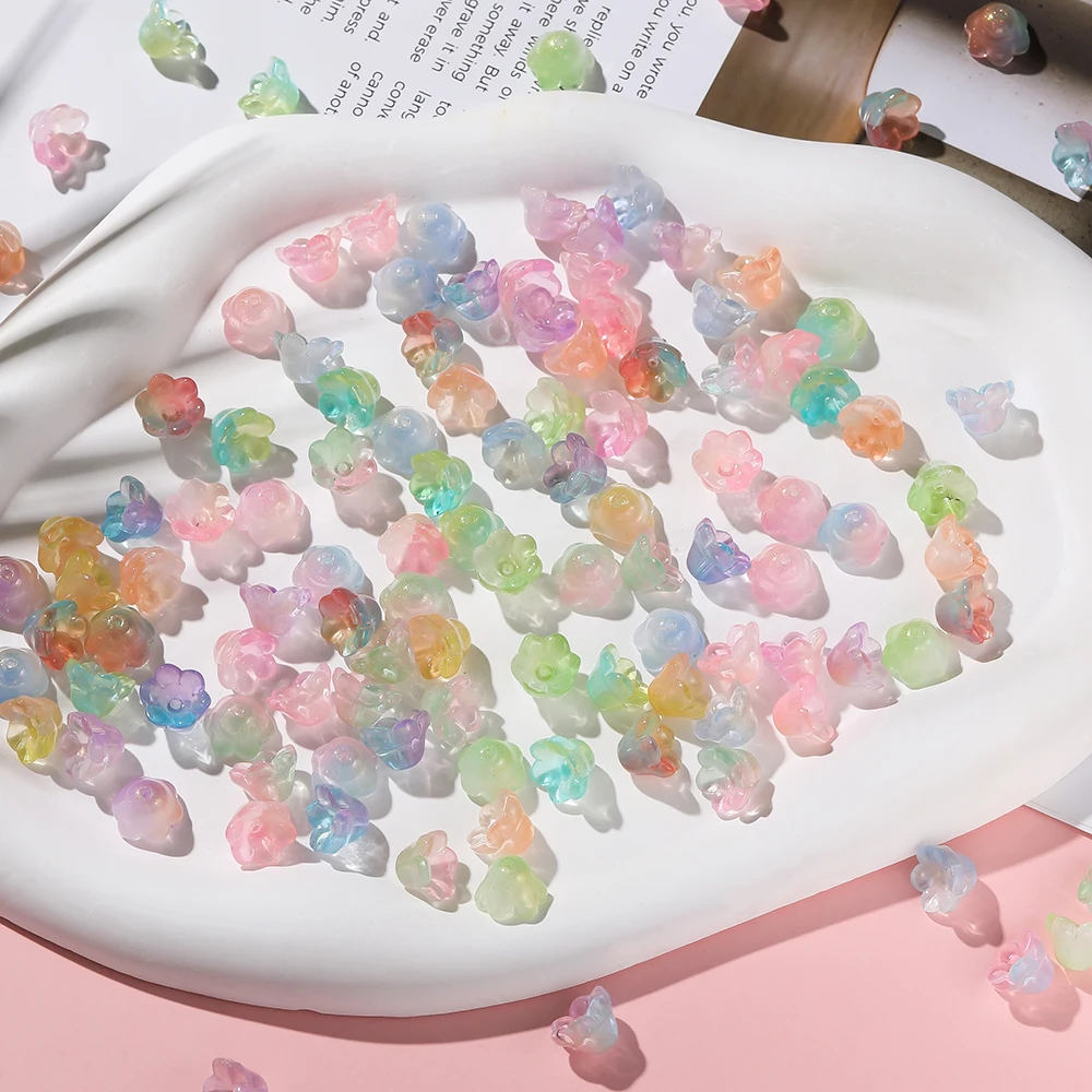 20 шт. стеклянных бусин, двухцветные бусины-колокольчики, разделительные бусины для самостоятельного изготовления браслетов и ожерелий, материалы для создания украшений
20 шт. стеклянных бусин, двухцветные бусины-колокольчики, разделительные бусины для самостоятельного изготовления браслетов и ожерелий, материалы для создания украшений