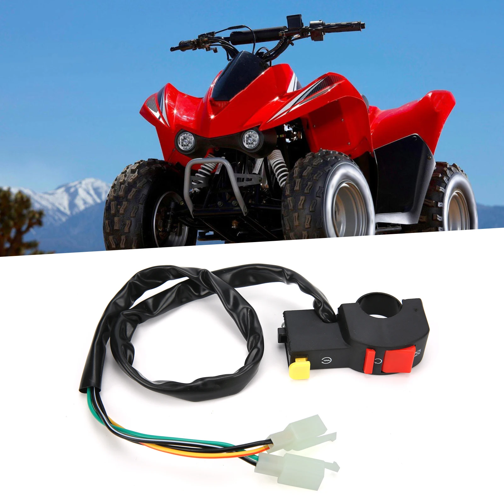 Motorcycle Good Performance Black Handlebar on Off High Sensitivity ABS Rubber for 50cc 110cc 125cc Pit Quad Dirt Bike
Motorcycle Good Performance Black Handlebar on Off High Sensitivity ABS Rubber for 50cc 110cc 125cc Pit Quad Dirt Bike