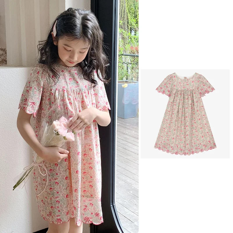 Children's Sets In Stock Fashion Girls Dress 26 Summer Ruffle Floral Printed Kids Pricness Dresses Clothes Clothing Mother Kids
Children's Sets In Stock Fashion Girls Dress 26 Summer Ruffle Floral Printed Kids Pricness Dresses Clothes Clothing Mother Kids