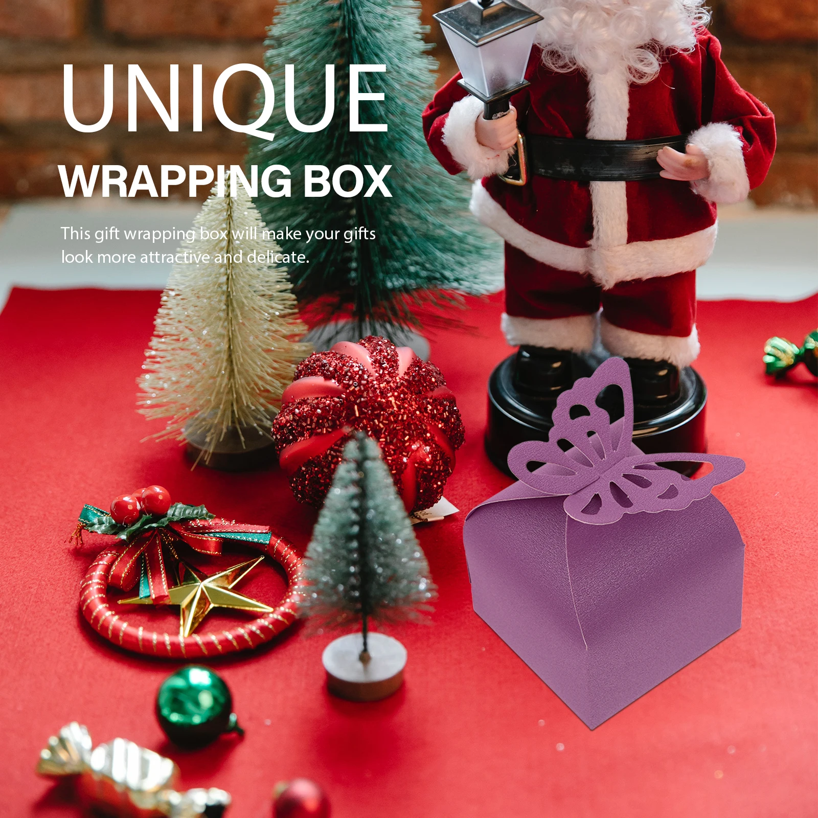 50 Pcs Box Decorative Wedding Cases Cookie Small Present Boxes High Grade Material Long Time Use
50 Pcs Box Decorative Wedding Cases Cookie Small Present Boxes High Grade Material Long Time Use