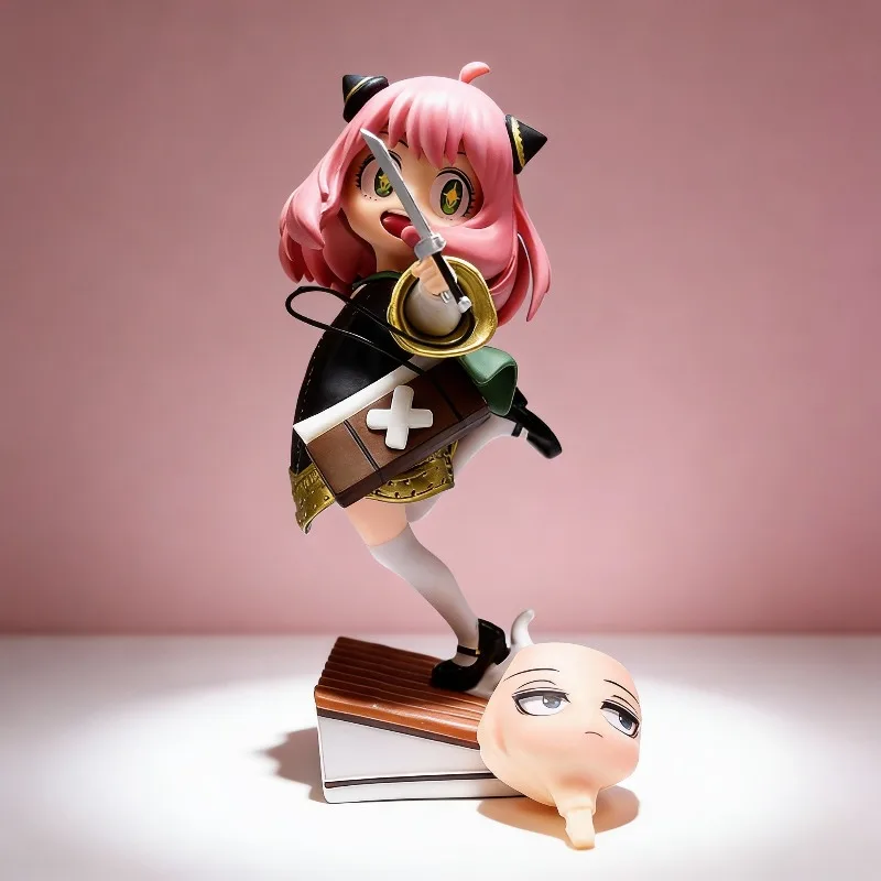 В наличии 17 см аниме Spy x Family Anya Forger ПВХ фигурка стоячая поза с 2 сменными головками Коллекционная статуя игрушка в подарок
В наличии 17 см аниме Spy x Family Anya Forger ПВХ фигурка стоячая поза с 2 сменными головками Коллекционная статуя игрушка в подарок