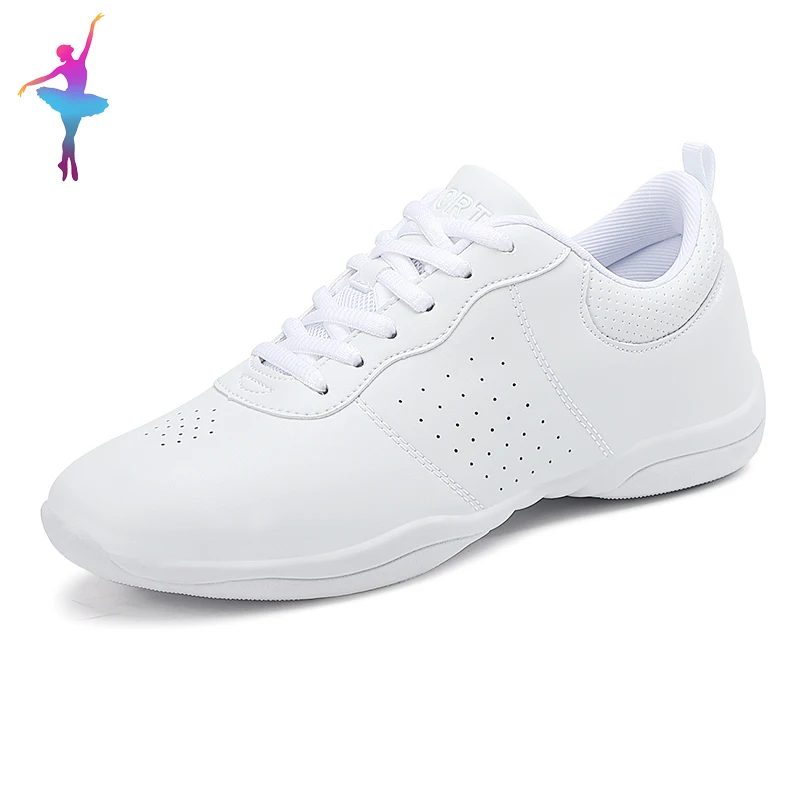 Women Aerobics Lightweight Cheerleading Dance Shoes Girls Boy White Training Fitness Sneakers Men Soft Gymnastics Shoes
Women Aerobics Lightweight Cheerleading Dance Shoes Girls Boy White Training Fitness Sneakers Men Soft Gymnastics Shoes