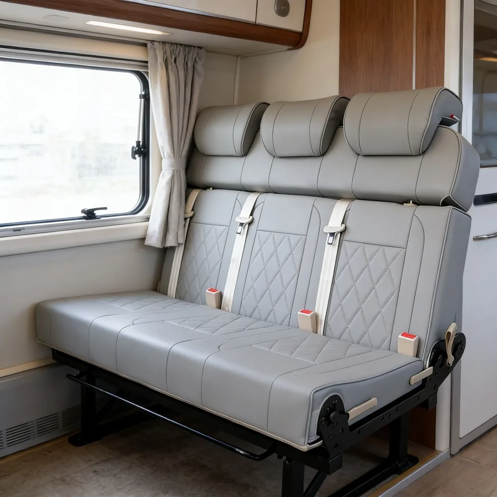Wholesale Universal Custom Leather Seats for RV Van - Fold Flat To Bed Design for Camper Conversion & Daily Commute
Wholesale Universal Custom Leather Seats for RV Van - Fold Flat To Bed Design for Camper Conversion & Daily Commute