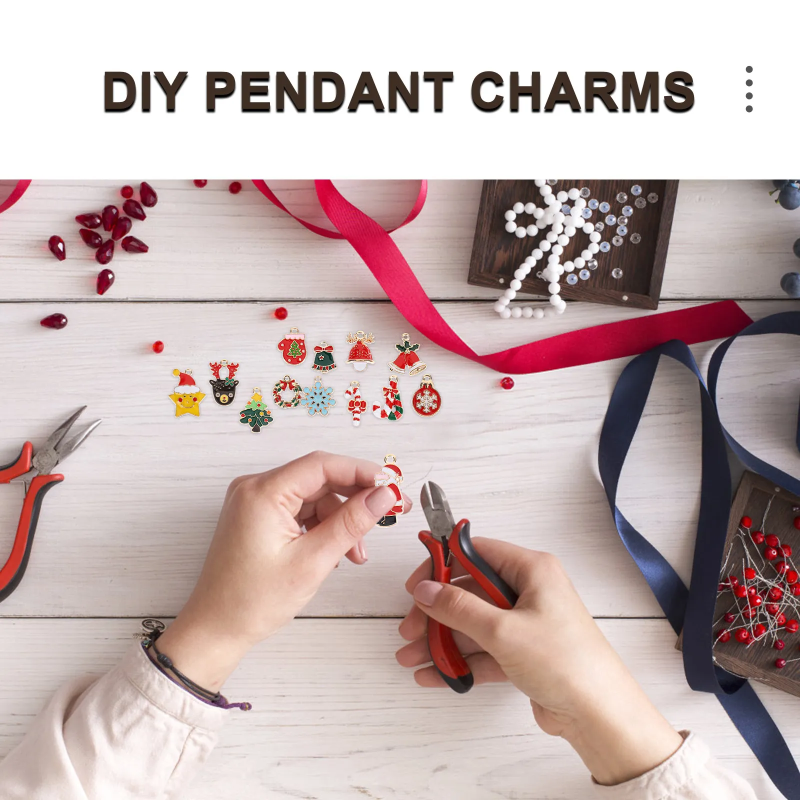 1Set Christmas Decorations Accessories Alloy Pendants for DIY Jewelry Making Crafts Necklace Bracelet Keychain Charms
1Set Christmas Decorations Accessories Alloy Pendants for DIY Jewelry Making Crafts Necklace Bracelet Keychain Charms