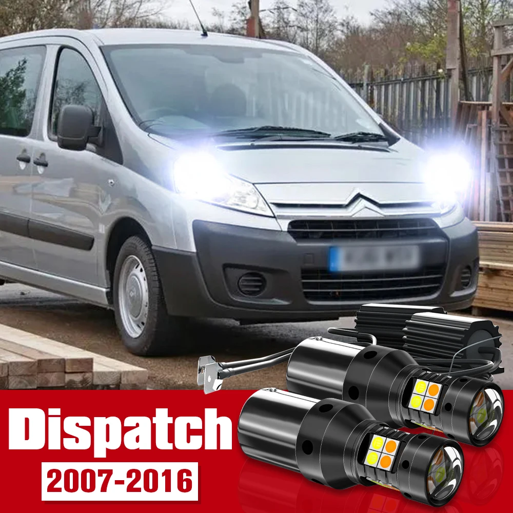 2x LED Accessories Dual Mode Turn Signal+Daytime Running Light DRL For Citroen Dispatch 2007-2016 2010 2011 2012 2013 2014 2015
2x LED Accessories Dual Mode Turn Signal+Daytime Running Light DRL For Citroen Dispatch 2007-2016 2010 2011 2012 2013 2014 2015