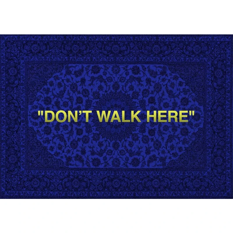 Don't Walk Here Blue Rug Classic Paisley Cashmere Large Carpet Hypebeast Decor Bedroom Playroom Artistic Premium Floor Mat
Don't Walk Here Blue Rug Classic Paisley Cashmere Large Carpet Hypebeast Decor Bedroom Playroom Artistic Premium Floor Mat