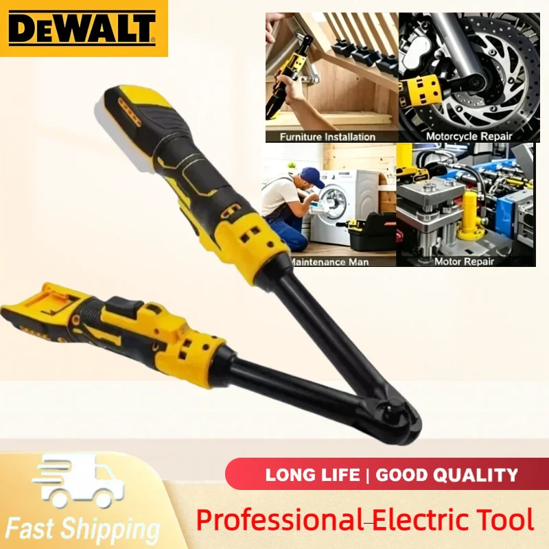 DEWALT Cordless Power Drive Wrench 6"Extended Head 3/8" Portable Electric Ratchet Wrench 220N.m for Screw Nut Repair Work
DEWALT Cordless Power Drive Wrench 6"Extended Head 3/8" Portable Electric Ratchet Wrench 220N.m for Screw Nut Repair Work