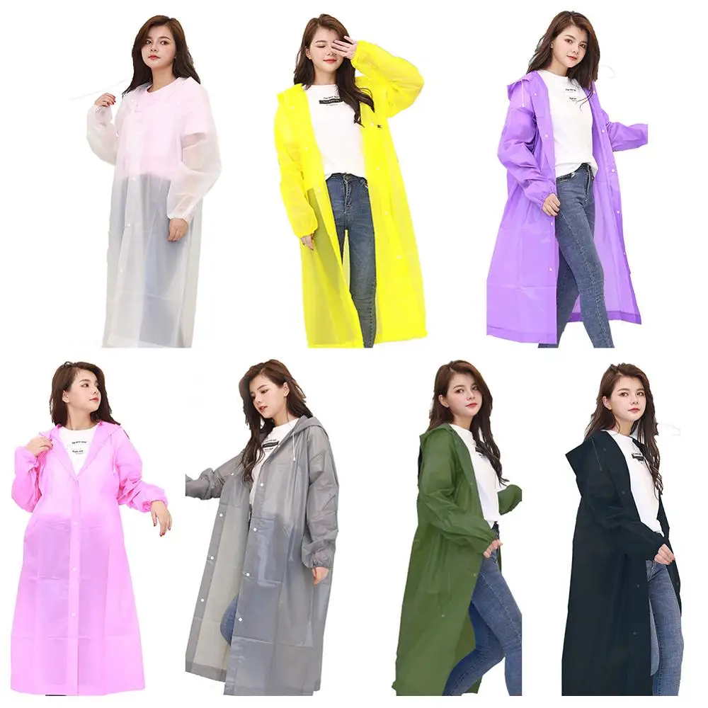 Black Fashion Adult Waterproof Long Raincoat Women Men Rain coat Hooded For Outdoor Hiking Travel Fishing Climbing Thickened
Black Fashion Adult Waterproof Long Raincoat Women Men Rain coat Hooded For Outdoor Hiking Travel Fishing Climbing Thickened
