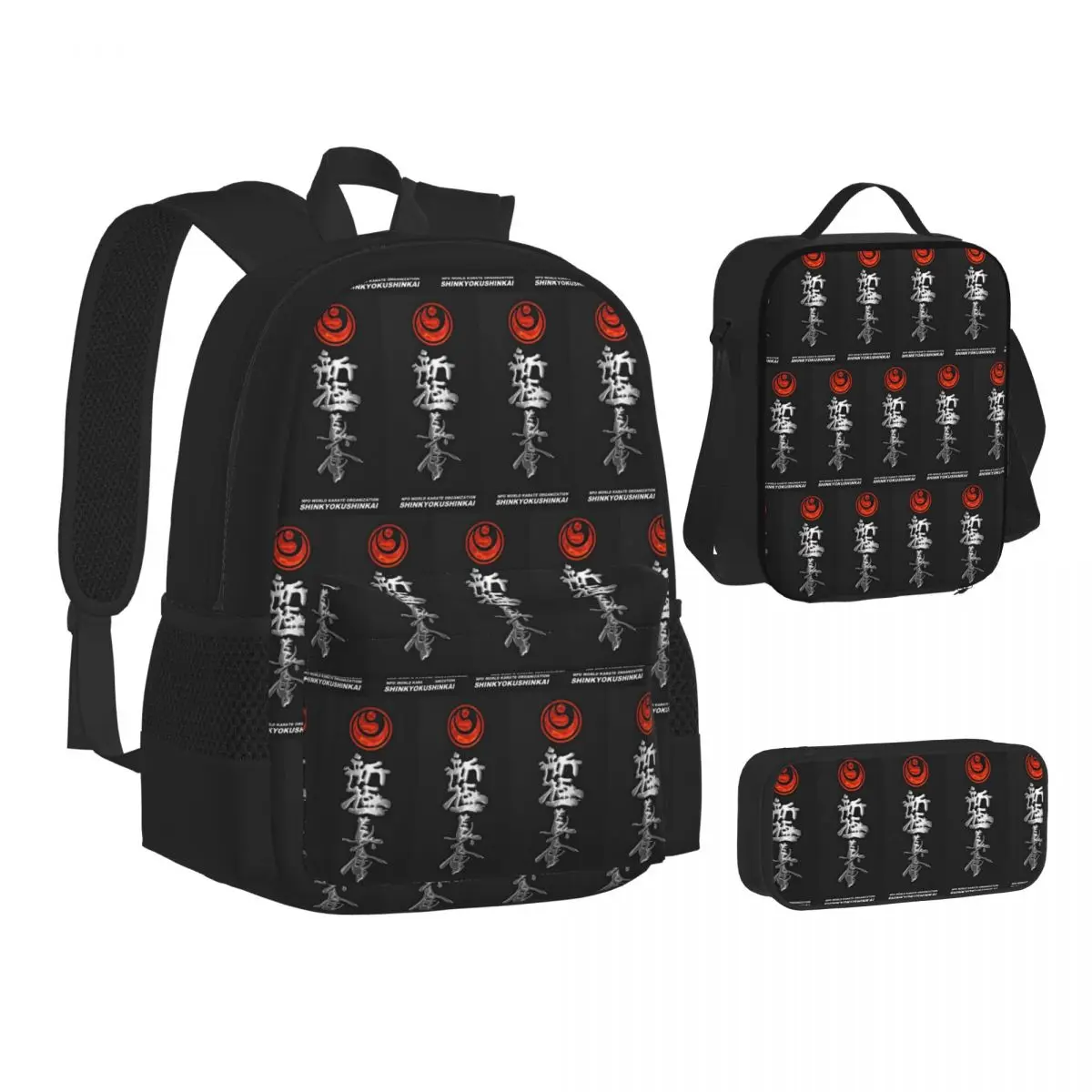 Kyokushin Karate Bushido Values Backpacks Students Bookbag School Bags Kids Rucksack Lunch Bag Pen Bag Three-Piece Set
Kyokushin Karate Bushido Values Backpacks Students Bookbag School Bags Kids Rucksack Lunch Bag Pen Bag Three-Piece Set