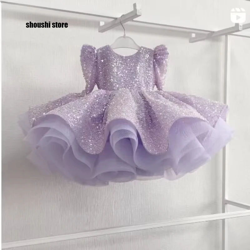 Girl's Sparkly Pink Tutu Dress, Princess Flower Girl Dresses for Birthday Wedding Host Kid Clothes Eid Occasions Cute & Glittery
Girl's Sparkly Pink Tutu Dress, Princess Flower Girl Dresses for Birthday Wedding Host Kid Clothes Eid Occasions Cute & Glittery