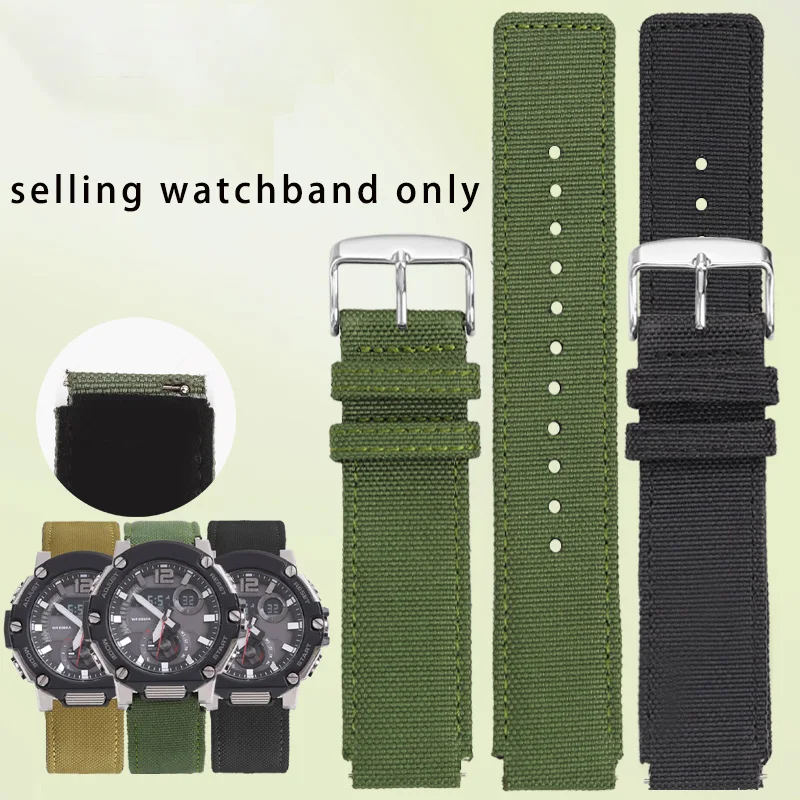 Convex canvas watch strap for Casio GST-B300 series bracelet, soft woven nylon watch strap replacement wristband bracelet
Convex canvas watch strap for Casio GST-B300 series bracelet, soft woven nylon watch strap replacement wristband bracelet
