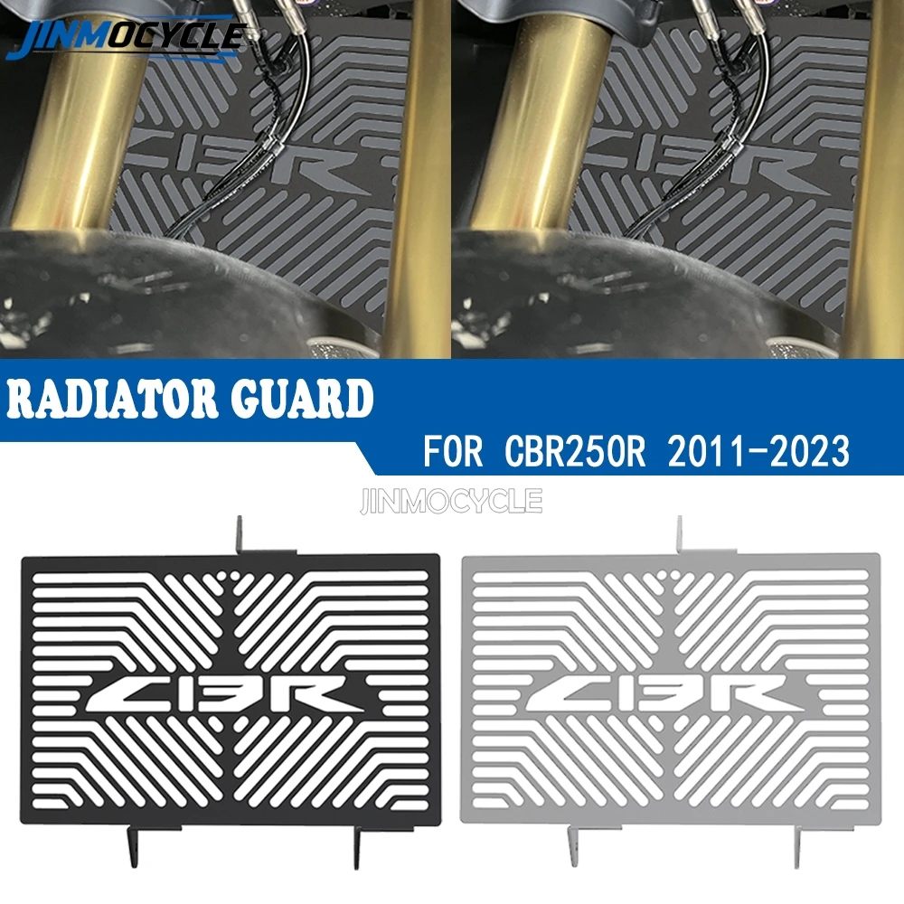 For HONDA CBR250R CBR300R CB300F CB 300F CBR 250R 300R 2011-2023 2022 2021 2020 JINMOCYCLE Radiator Grille Guard Cover Protector
For HONDA CBR250R CBR300R CB300F CB 300F CBR 250R 300R 2011-2023 2022 2021 2020 JINMOCYCLE Radiator Grille Guard Cover Protector