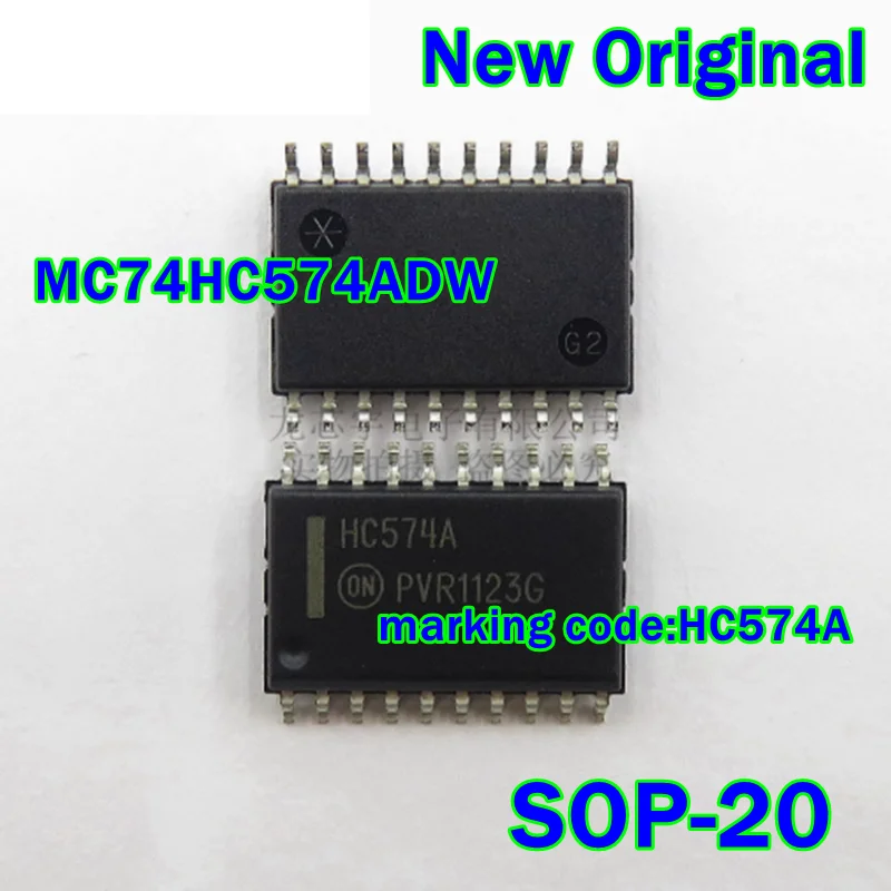 MC74HC574ADW MC74HC574ADWR2 MC74HC574ADWR2G New Original SOP-20 marking code:HC574A Octal 3-State Noninverting D Flip-Flop
MC74HC574ADW MC74HC574ADWR2 MC74HC574ADWR2G New Original SOP-20 marking code:HC574A Octal 3-State Noninverting D Flip-Flop