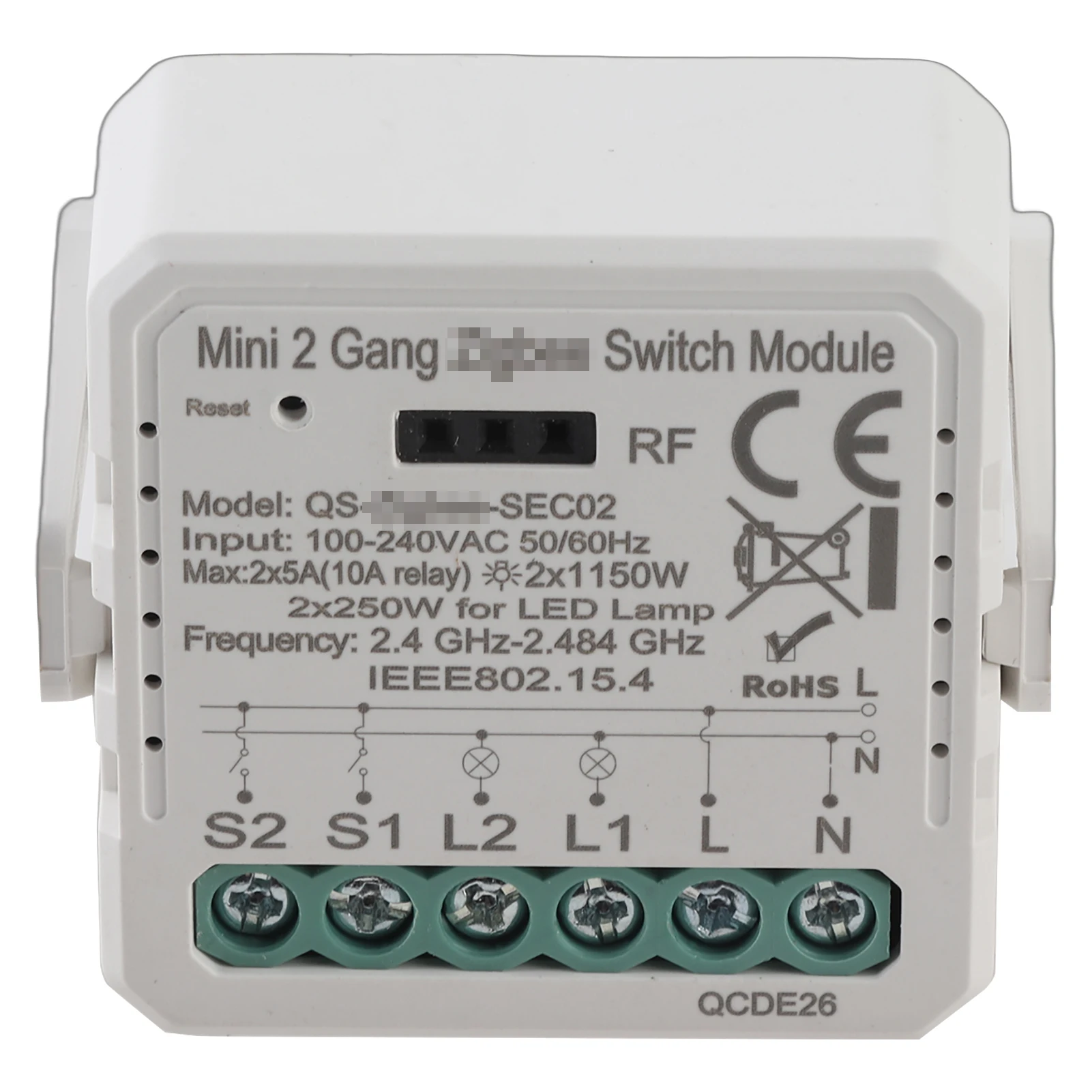 Intelligent Switch Module APP Control Switch Module Home Electrical Appliance Switch Module Home Intelligent Devices Accessories
Intelligent Switch Module APP Control Switch Module Home Electrical Appliance Switch Module Home Intelligent Devices Accessories