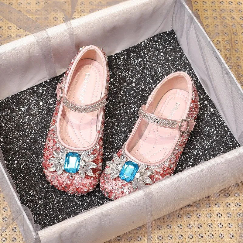 Princess Shoe for Girls Crystal Performance Soft Bottom Little Leather Shoe Spring New Style Small Girl Fashionable Show Shoe
Princess Shoe for Girls Crystal Performance Soft Bottom Little Leather Shoe Spring New Style Small Girl Fashionable Show Shoe