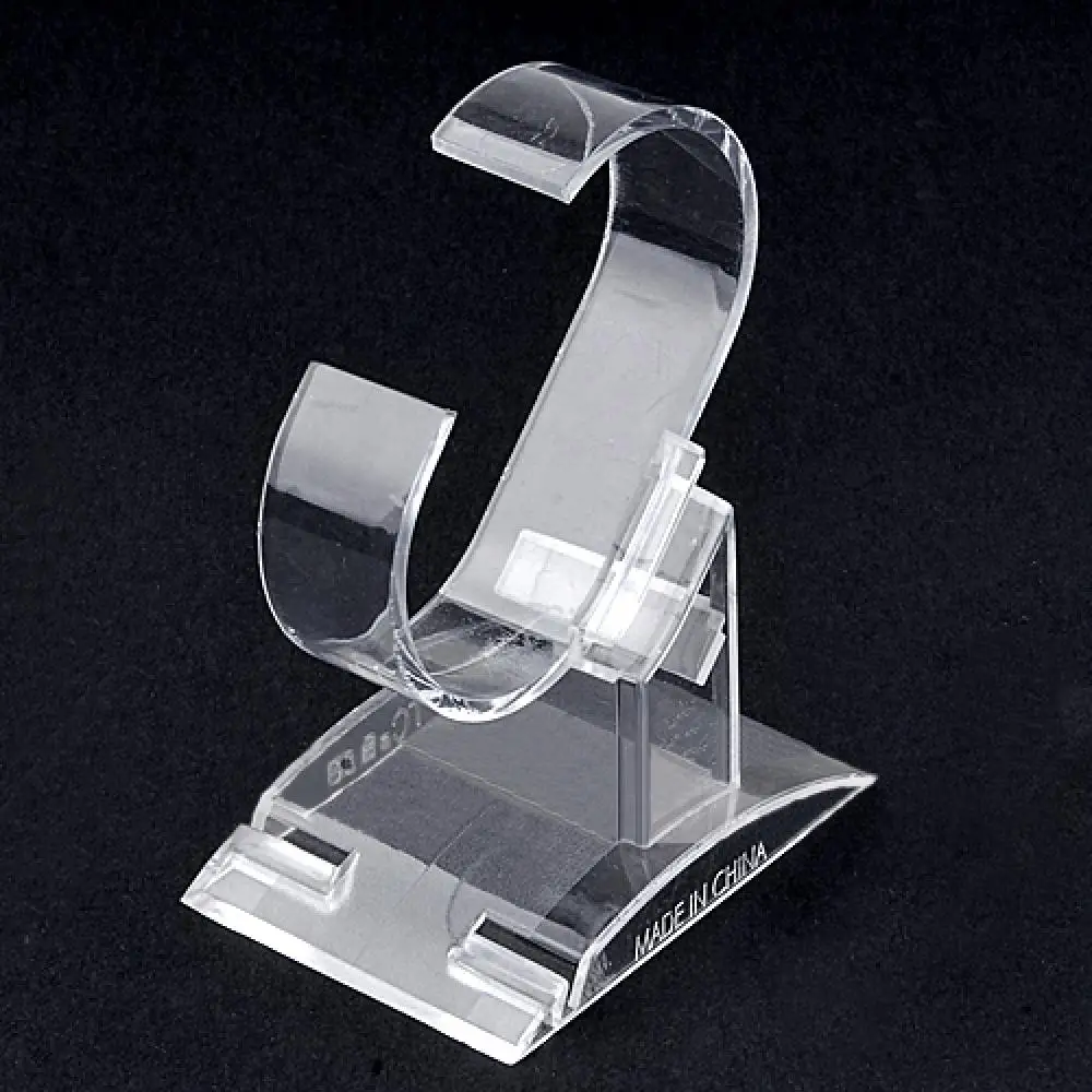 Clear Plastic Wrist Watch Display Rack Holder Jewelry Bangle Cuff Bracelet Watch Display Show Case Stand Tool Holder Rack
Clear Plastic Wrist Watch Display Rack Holder Jewelry Bangle Cuff Bracelet Watch Display Show Case Stand Tool Holder Rack