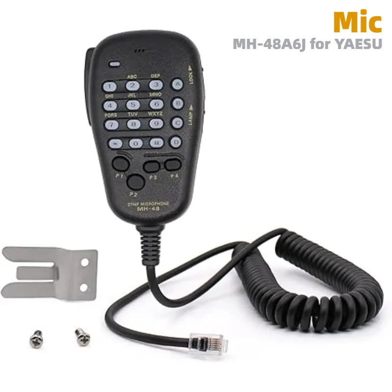 Original MH-48A6J DTMF Mic Microphone 6pin PTT Hand Speaker for Yaesu Car Mobile Radio FTM-100DR FT-7900R FT-8900R FTM-3100R
Original MH-48A6J DTMF Mic Microphone 6pin PTT Hand Speaker for Yaesu Car Mobile Radio FTM-100DR FT-7900R FT-8900R FTM-3100R