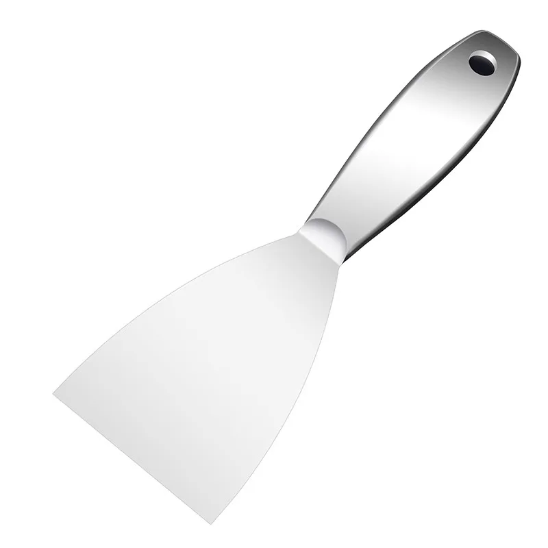 Stainless steel integrated putty thick and thin elastic mud cleaning knife putty scraper scraping diatomaceous earth 
Stainless steel integrated putty thick and thin elastic mud cleaning knife putty scraper scraping diatomaceous earth