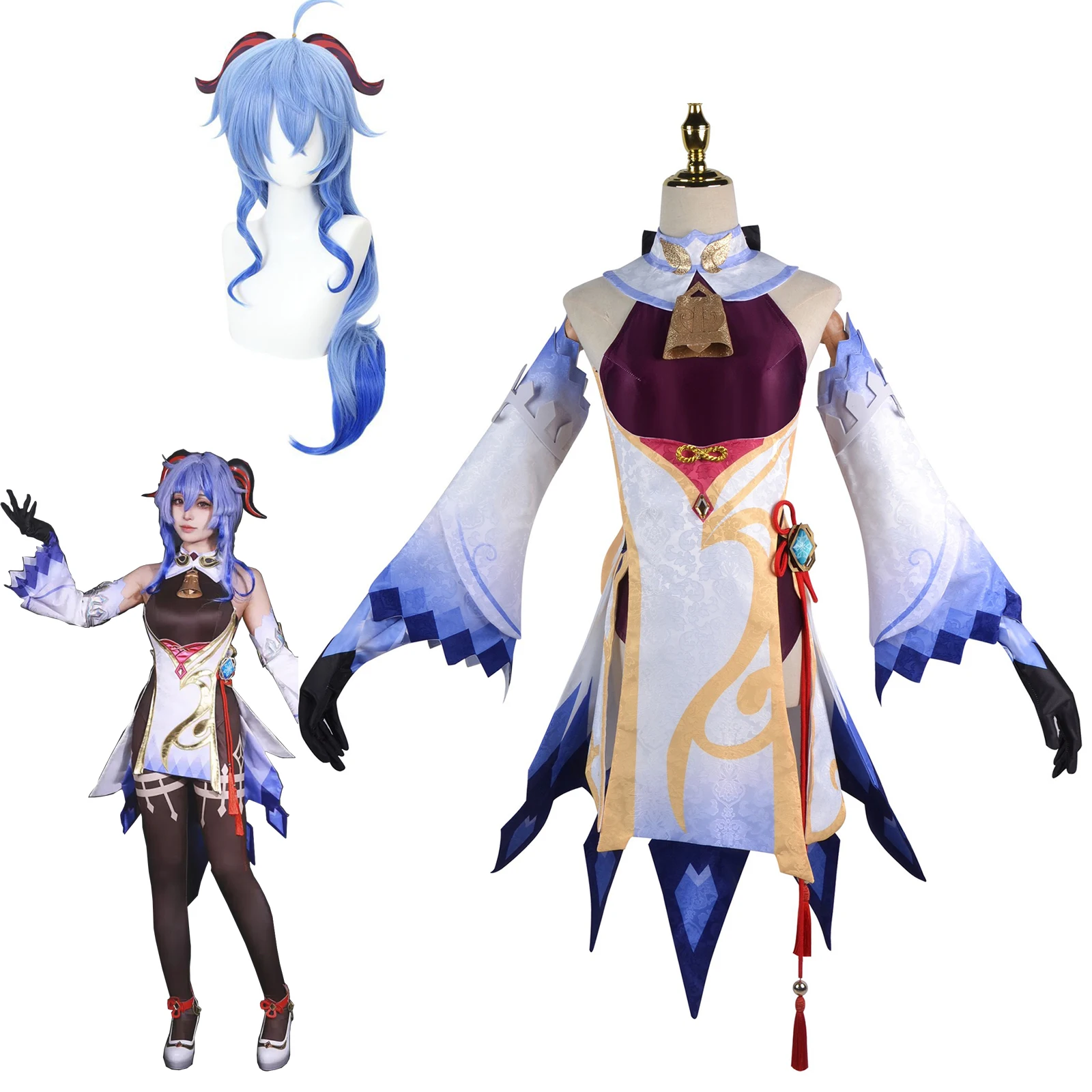 Genshin impact Cosplay Costume Ganyu Cosplay Costume Anime game style clothing For Halloween Carnival parties
Genshin impact Cosplay Costume Ganyu Cosplay Costume Anime game style clothing For Halloween Carnival parties
