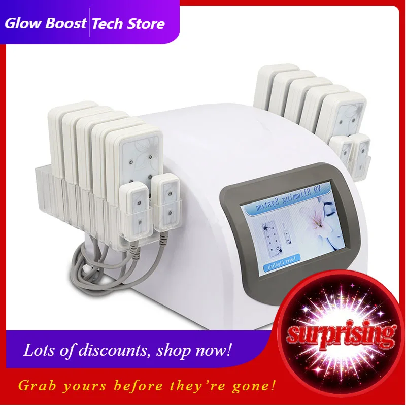 NYProfessional 14-подушечный липо-лазерный аппарат для сжигания жира, удаления, потеря веса, коррекции фигуры, устройство для красоты для похудения
NYProfessional 14-подушечный липо-лазерный аппарат для сжигания жира, удаления, потеря веса, коррекции фигуры, устройство для красоты для похудения