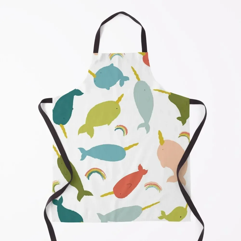 Happy Rainbow Narwhals Pattern Apron Beauty Chef Uniform Women Kitchen Items Cleaning Products For Home Apron
Happy Rainbow Narwhals Pattern Apron Beauty Chef Uniform Women Kitchen Items Cleaning Products For Home Apron
