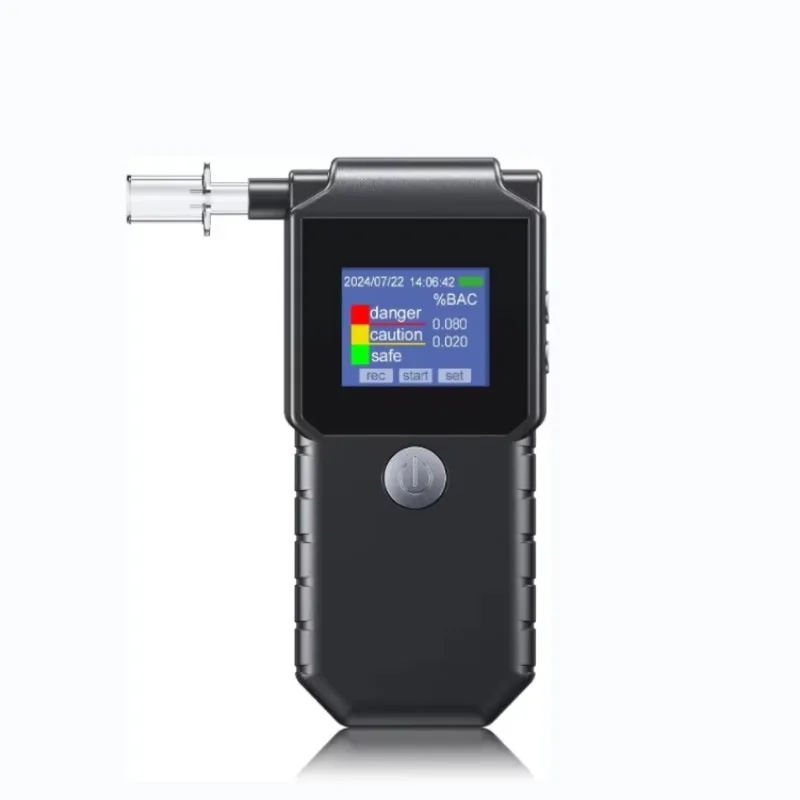 High Accuracy Portable Digital Alcohol Breathalyzer BAC Tracker Electronic Tester for Personal Daily Detection
High Accuracy Portable Digital Alcohol Breathalyzer BAC Tracker Electronic Tester for Personal Daily Detection