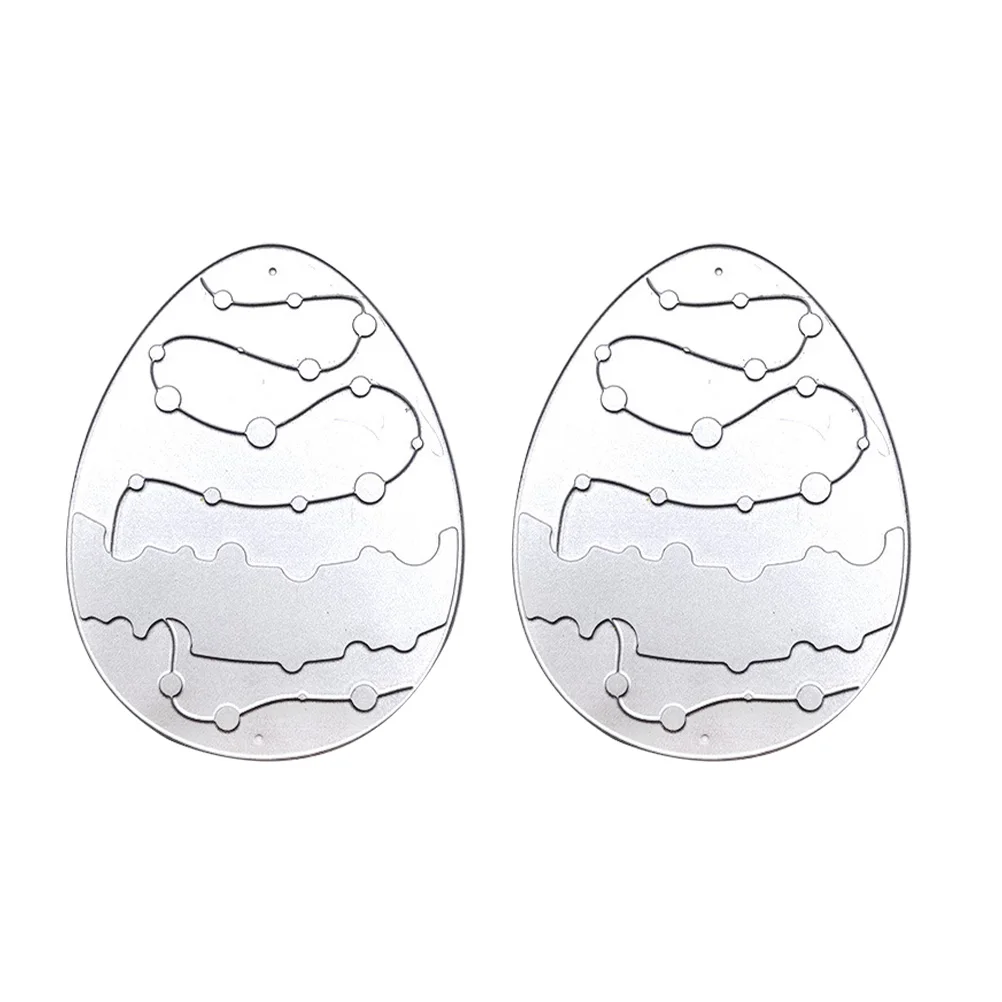 2Pcs Carbon Embossing Diy Cutting Mold Cutting Dies DIY Mold for Scrapbook Cards Making Easter Egg Pattern Template
2Pcs Carbon Embossing Diy Cutting Mold Cutting Dies DIY Mold for Scrapbook Cards Making Easter Egg Pattern Template