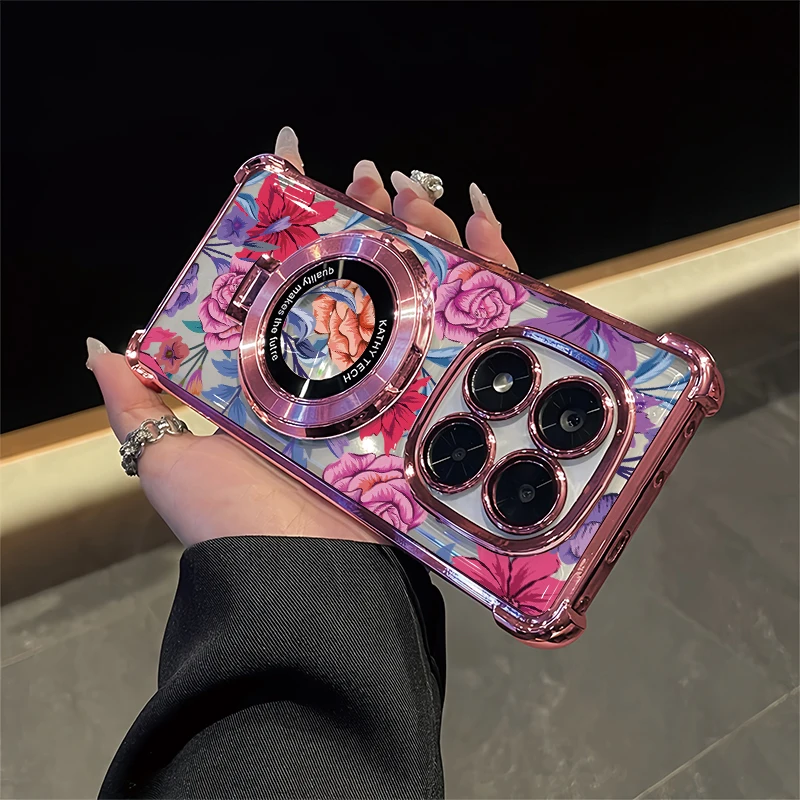 Plating TPU Phone Case For Xiaomi Redmi 10 4G 9C NFC 10C 9A Sport 9 Prime 9i 9AT Flower Pattern Soft Shockproof Bracket Cover
Plating TPU Phone Case For Xiaomi Redmi 10 4G 9C NFC 10C 9A Sport 9 Prime 9i 9AT Flower Pattern Soft Shockproof Bracket Cover