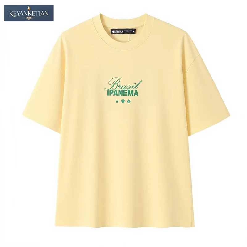 KEYANKETIAN 2026 Minimalist Chic Oversized Cotton Tee Relaxed Silhouette Crew Neck, Letter Graphic Casual Fit Pullover T-shirt
KEYANKETIAN 2026 Minimalist Chic Oversized Cotton Tee Relaxed Silhouette Crew Neck, Letter Graphic Casual Fit Pullover T-shirt