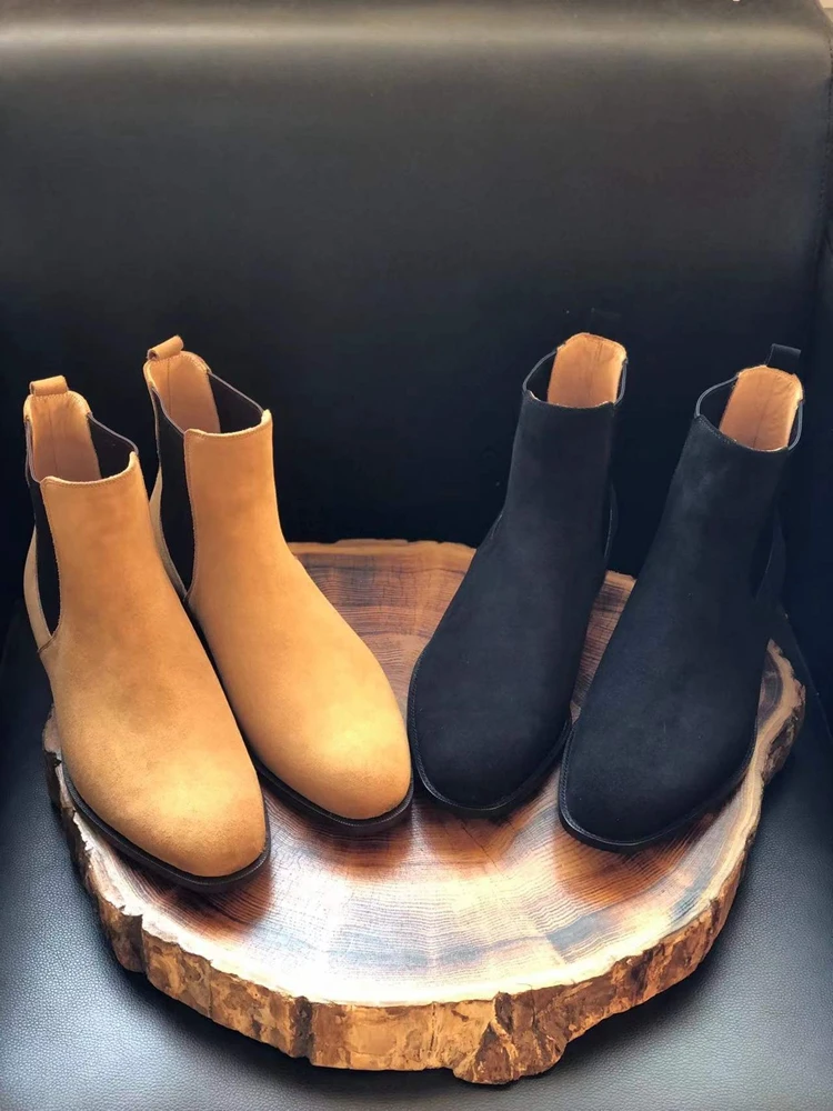 cie Suede Chelsea Boot Calf Leather Handmade Leather Out-sole Ankle Boots Colors Can Be Changed As You Want MA12
cie Suede Chelsea Boot Calf Leather Handmade Leather Out-sole Ankle Boots Colors Can Be Changed As You Want MA12