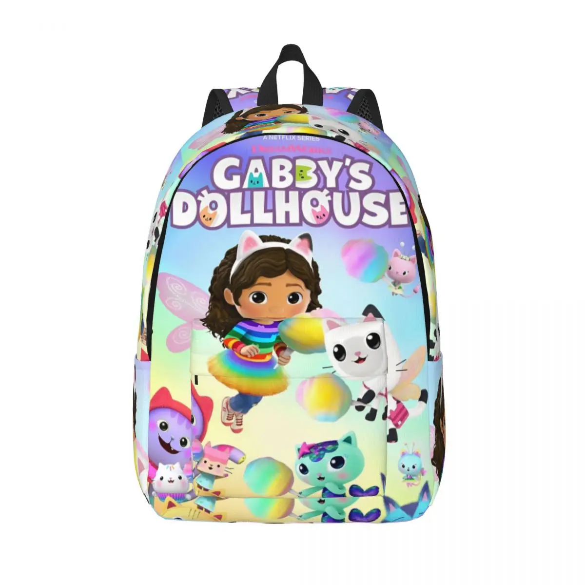 Милый кукольный домик Габби с героями мультфильмов для девочек, модный рюкзак, подарок, школьный рабочий рюкзак для мужчин и женщин, холщовые сумки для колледжа
Милый кукольный домик Габби с героями мультфильмов для девочек, модный рюкзак, подарок, школьный рабочий рюкзак для мужчин и женщин, холщовые сумки для колледжа