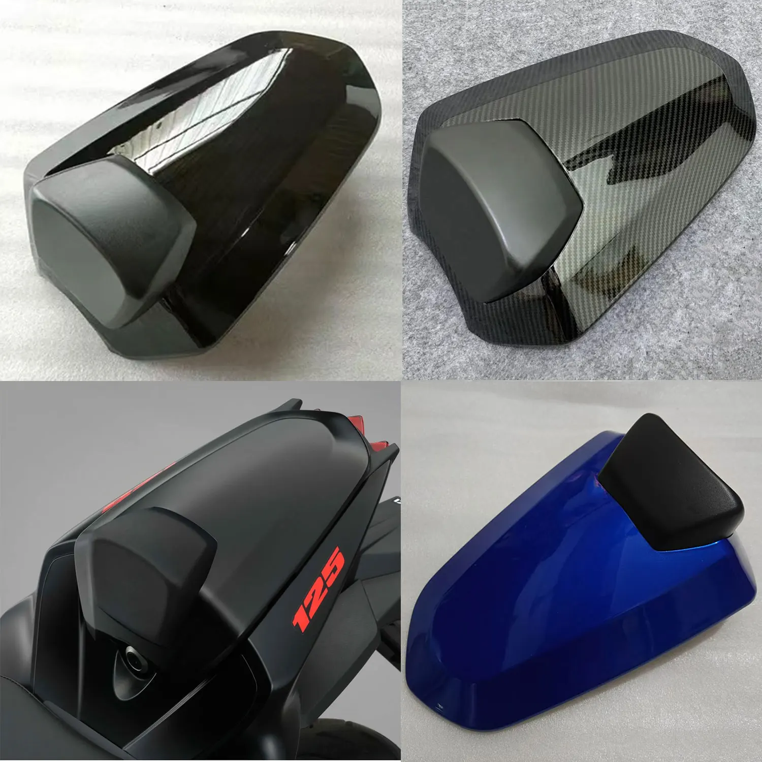 For Suzuki GSXR150 GSXR125 2018 2019 -2023 2024 GSX-R125 GSX-R150 Motorcycle Pillion Rear Passenger Seat Cowl Cover Hump Fairing
For Suzuki GSXR150 GSXR125 2018 2019 -2023 2024 GSX-R125 GSX-R150 Motorcycle Pillion Rear Passenger Seat Cowl Cover Hump Fairing