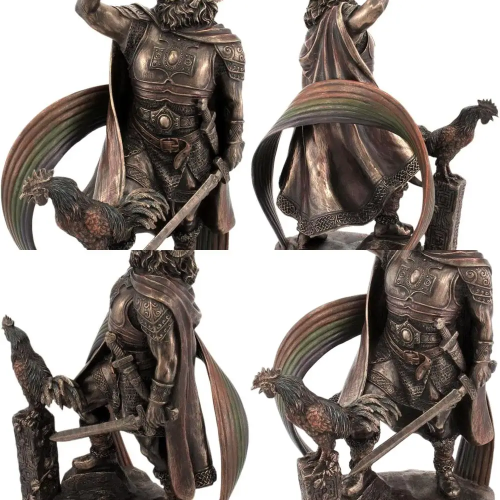 9.25 Norse Deity Heimdall Bronze Cold Cast Statuette
9.25 Norse Deity Heimdall Bronze Cold Cast Statuette