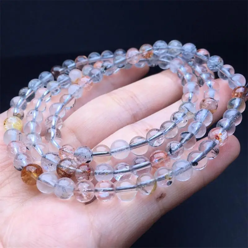 6MM Natural Herkimer Diamond Triple Circle Bracelet Women Reiki Healing Strand Bangles Jewelry For Female Gift 1PCS
6MM Natural Herkimer Diamond Triple Circle Bracelet Women Reiki Healing Strand Bangles Jewelry For Female Gift 1PCS