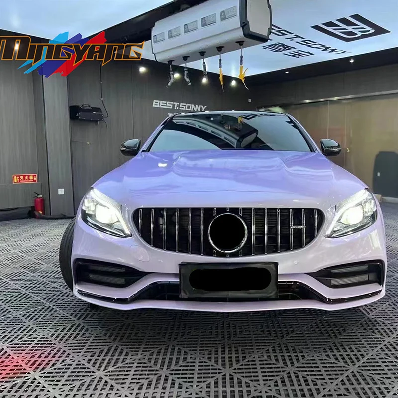 Modification W205 New Type Bumper C63 Bodykit for Benz C Class 2015-2021 C63 Facelifts Body Kit
Modification W205 New Type Bumper C63 Bodykit for Benz C Class 2015-2021 C63 Facelifts Body Kit