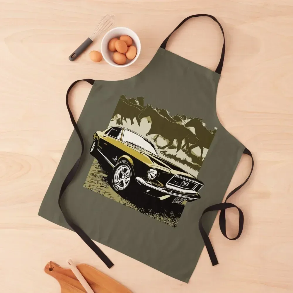 Gold 68 Mustang with Horses Apron Kitchen New 2022 Year Woman Kitchens All For Kitchen And Home women's work Apron
Gold 68 Mustang with Horses Apron Kitchen New 2022 Year Woman Kitchens All For Kitchen And Home women's work Apron