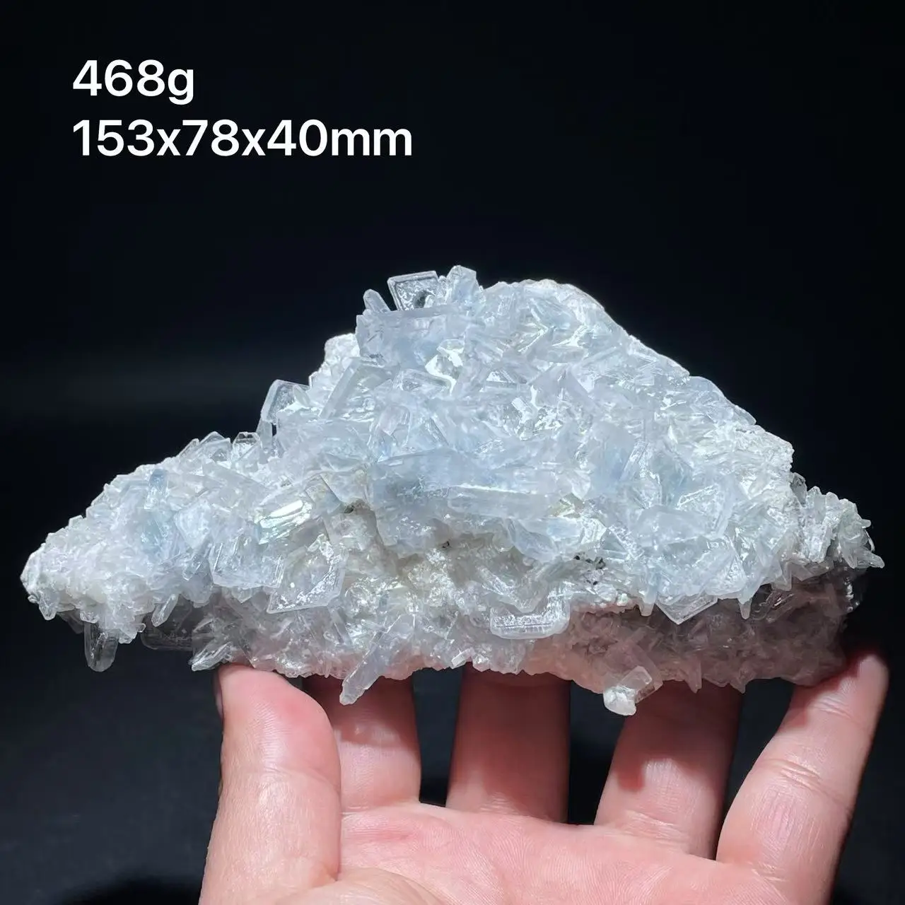 New 100% natural barite, blue and white clean cluster healing crystal home decoration from Jiangxi
New 100% natural barite, blue and white clean cluster healing crystal home decoration from Jiangxi