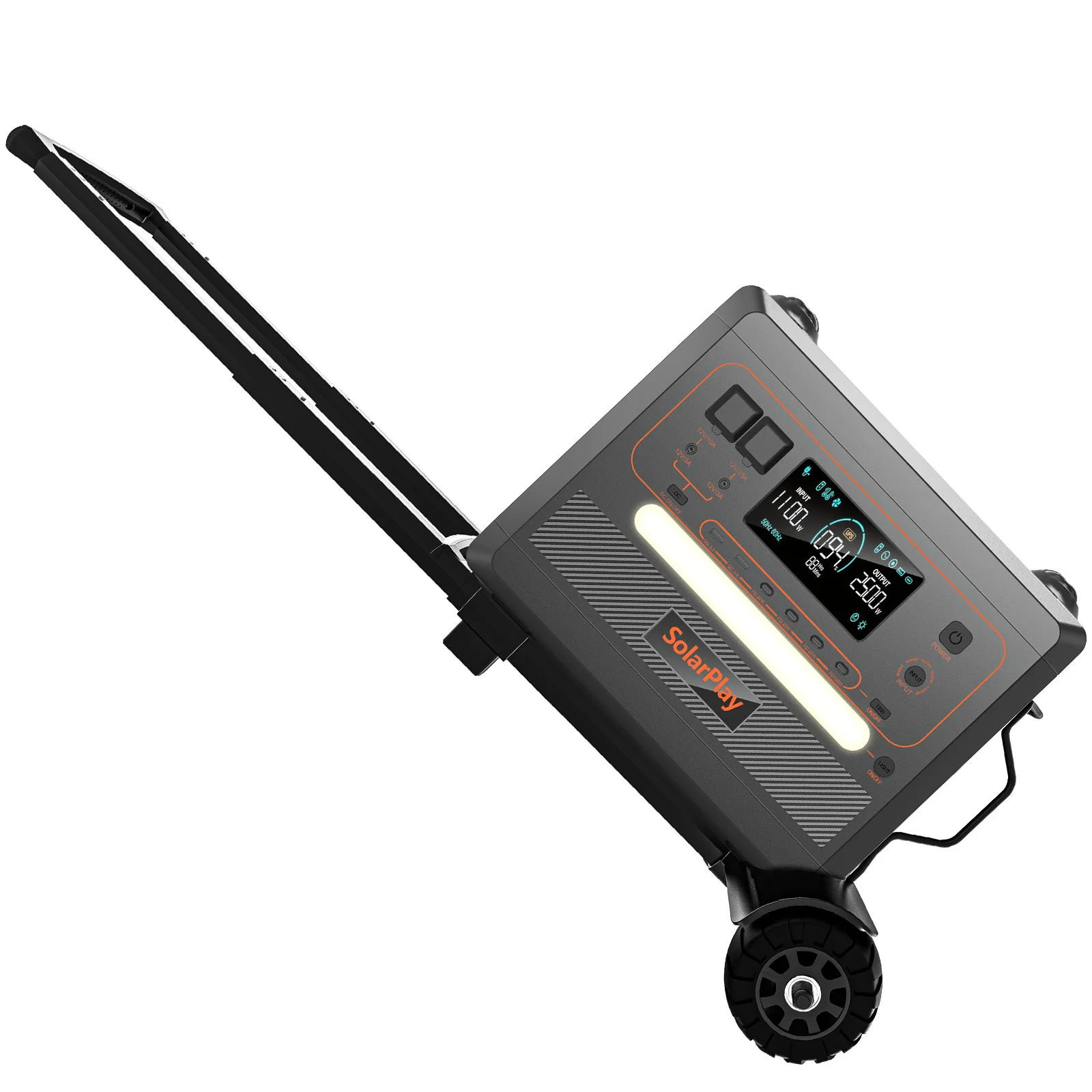 New fast charging solar portable power station 2500w 2304Wh trolley case portable charging power station outdoor
New fast charging solar portable power station 2500w 2304Wh trolley case portable charging power station outdoor