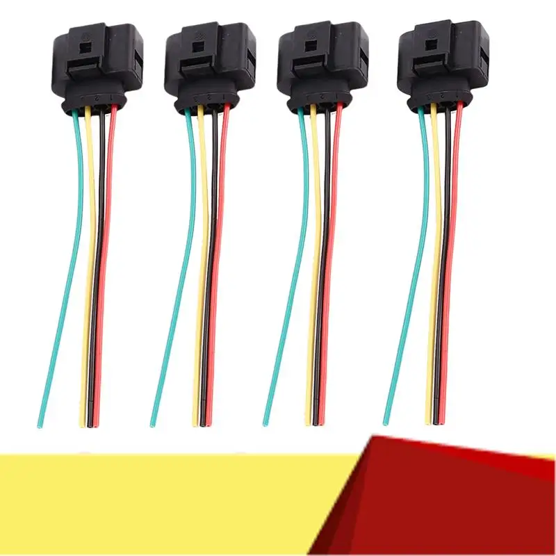 4 Pack Ignition Coil Connector Plug Harness For Passat A4 1.8T, 2.0T, 2.5L, 3.2L, 4.2L Ignition Coil Harness-M53K
4 Pack Ignition Coil Connector Plug Harness For Passat A4 1.8T, 2.0T, 2.5L, 3.2L, 4.2L Ignition Coil Harness-M53K
