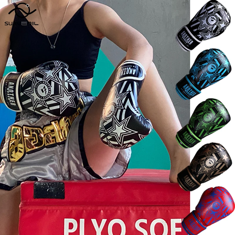 Sparring Boxing Gloves Leather Muay Thai Gloves Men Women Kids Punching Bag Training Kickboxing Fight Competition Gloves 4-14 OZ
Sparring Boxing Gloves Leather Muay Thai Gloves Men Women Kids Punching Bag Training Kickboxing Fight Competition Gloves 4-14 OZ