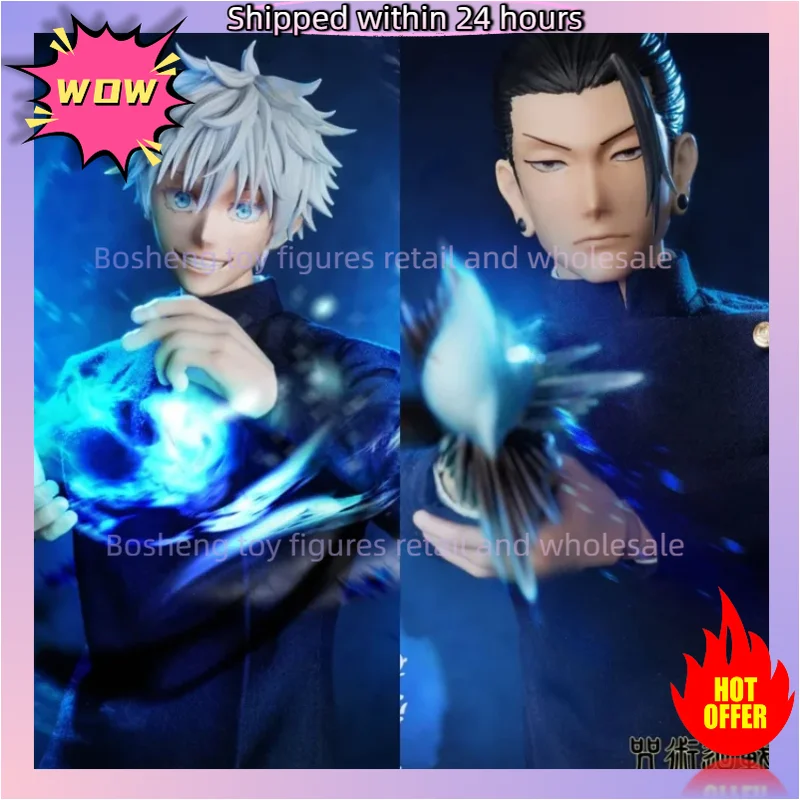NEW Pre-order Asmi Toys 1/6 Spell Return To War, Huaiyu JJKS201 gojo satoru geto suguru Action Figure Collection Gifts
NEW Pre-order Asmi Toys 1/6 Spell Return To War, Huaiyu JJKS201 gojo satoru geto suguru Action Figure Collection Gifts