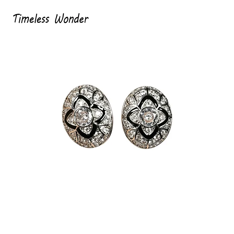 Timeless Wonder Fancy Enamel Zircon Geo Button Earrings Women Designer Jewelry Punk Sweet Gift Rare Top Classy 3346
Timeless Wonder Fancy Enamel Zircon Geo Button Earrings Women Designer Jewelry Punk Sweet Gift Rare Top Classy 3346