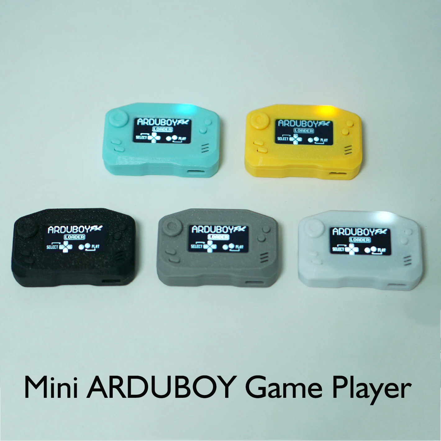 DIY 3D Printed ARDUBOY Game Boy Gaming Player Colorful DIY Hand-Held Games Console Funy Retro 400 type Games
DIY 3D Printed ARDUBOY Game Boy Gaming Player Colorful DIY Hand-Held Games Console Funy Retro 400 type Games